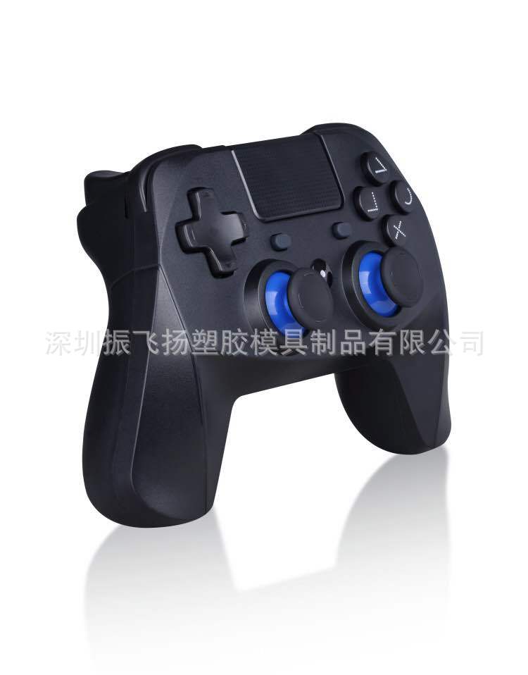 Private model direct sales p-4 mobile phone game handle computer IOS game handle manufacturers with microphone six-axis somatosensory