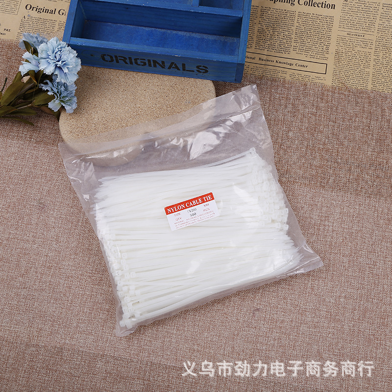 Factory Direct Supply Self-Locking International Nylon Cable Ties Silicone Coil Tying Data Cable Tying Coil Wholesale