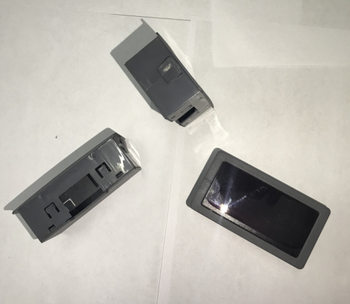 Plastic Shell Three Digital Display Case Semi-enclosed