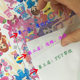 Children's bubble stickers PVC foam EVA foam blister luminous stereo bubble stickers manufacturers wholesale