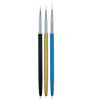 Nail art 3 metal rod pull line brush painting brush nail tools color painting pen 3 sets of pull line pen