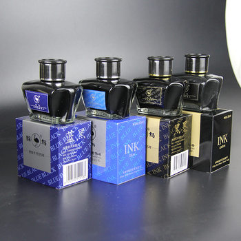 No blocking pen erasable ink Ostrich ink advanced pure blue blue black black pen water 60ml wholesale