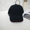 Black Red clip edge