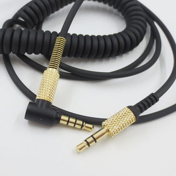 marshall marshall Headphone Cable Three-button Wire Control Microphone 3.5 Male-to-Male-to-Video Cable