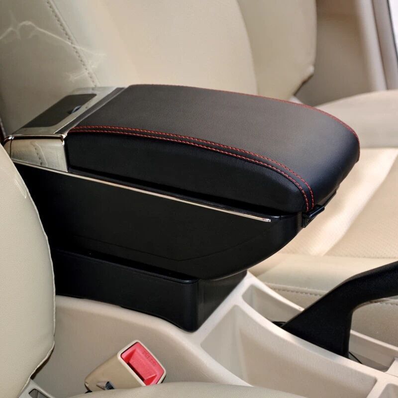 Applicable car armrest box universal armrest box special car modification USB double-layer production and processing