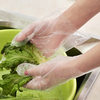 Household disposable plastic transparent gloves removable boxed kitchen baking household hygiene thickened food film