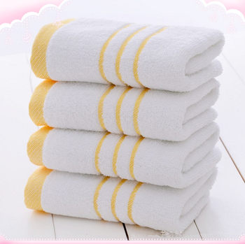Star Hotel hotel bath for 70 grams 80 grams of weak twist Phnom Penh ribbon white towel Phnom Penh broken towel