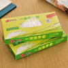 Household disposable plastic transparent gloves removable boxed kitchen baking household hygiene thickened food film