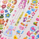 Children's bubble stickers PVC foam EVA foam blister luminous stereo bubble stickers manufacturers wholesale