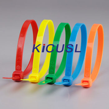 Nylon Cable Ties, Colorful Cable Ties, Binding Straps, 100 Pieces, 5X350 Nylon Cable Ties, Available in Stock