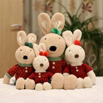 Christmas New Cartoon Cute Rabbit Doll Doll Sugar Rabbit Prince Rabbit New Style Family Portraits