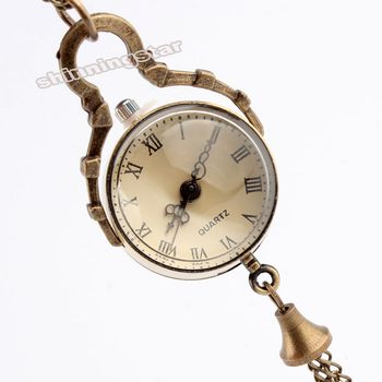 Hot-Selling Convex Mirror Pocket Watch Fisheye Glass Globe Pocket Watch Bull's Eye Roman Vintage Pocket Watch P10 Large Dial Vintage Style