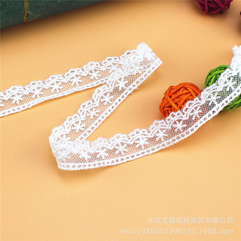 Exquisite mesh lace bar code 2cm milk silk water soluble lace wave lace lace clothing wedding dress