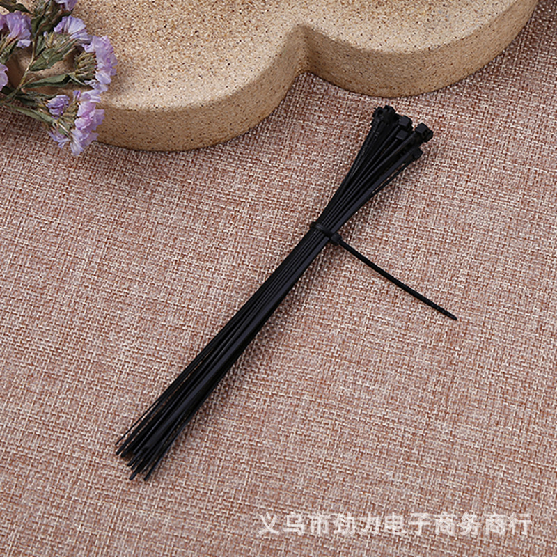 Factory Direct Supply Self-Locking International Nylon Cable Ties Silicone Coil Tying Data Cable Tying Coil Wholesale