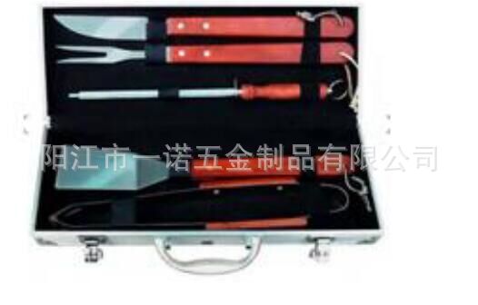 Manufacturer Supplies Combination Barbecue Tools Barbecue Shovel Aluminum Box Cloth Bag Go Set Grilling Tools Bbqbbq Utensils