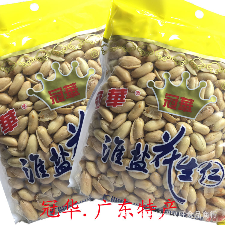 Guangdong specialty famous brand Guanhua peanut South milk peanut kernel Huai salt peanut kernel