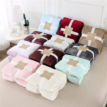 Blanket Thickened Coral Fleece Blanket Bed Sheet Quilt Single Dormitory Winter Double Blanket Nordic Flannel Blanket