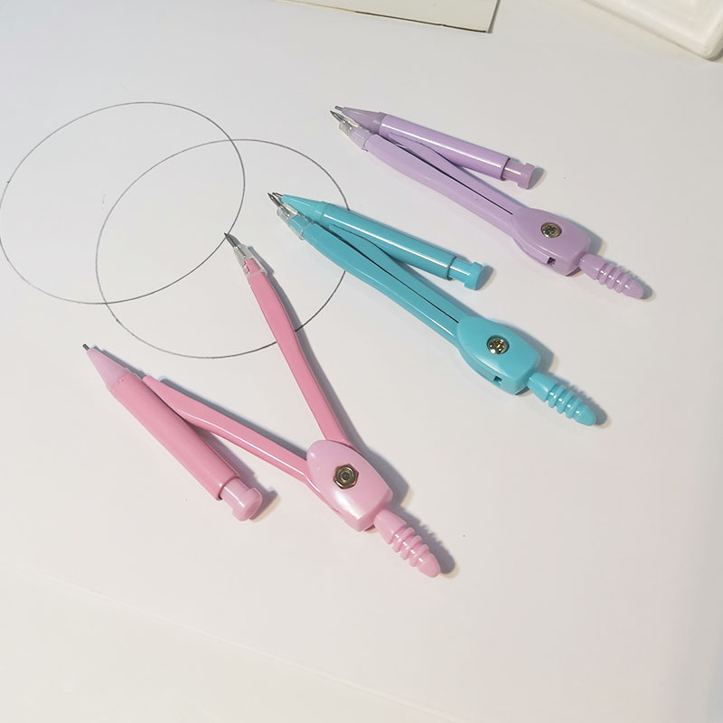 Creative stationery fashion automatic pencil metal drawing compasses boxed student drawing wholesale