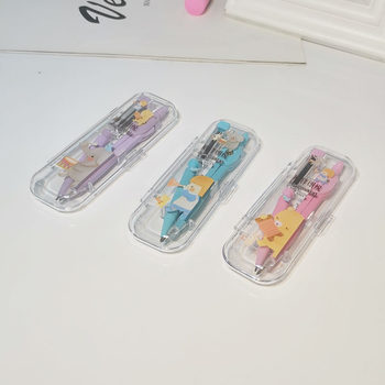 Creative stationery fashion automatic pencil metal drawing compasses boxed student drawing wholesale