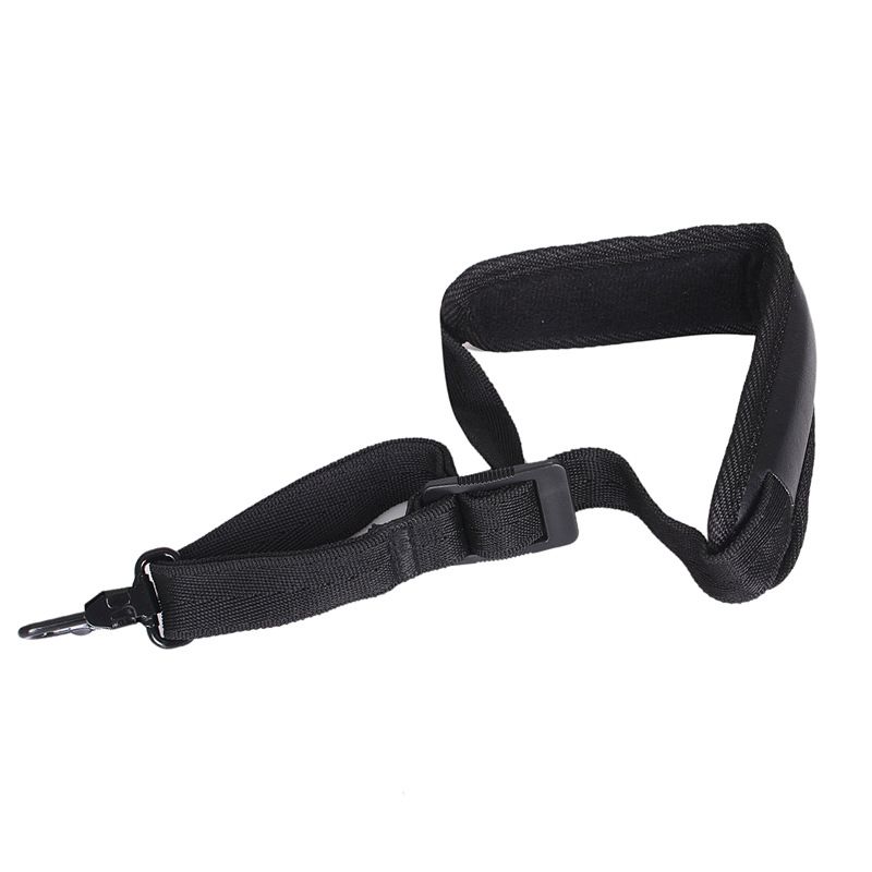 Cross-border Amazon saxophone strap musical instrument strap neck strap thickened leather adjustable power-saving blowing Tube strap