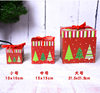 New Christmas gift box decoration paper gift box Christmas hotel bar mall holiday decoration supplies