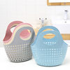 Portable Basket Soft Bath Basket Storage Basket Bath Plastic Bath Basket Storage Basket Bath Basket Bathroom Bath Frame