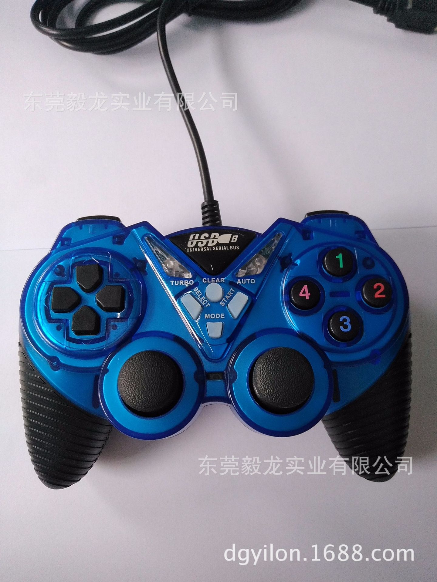 Manufacturers USB wired handle USB vibration handle PC computer wired handle multi-button function game handle