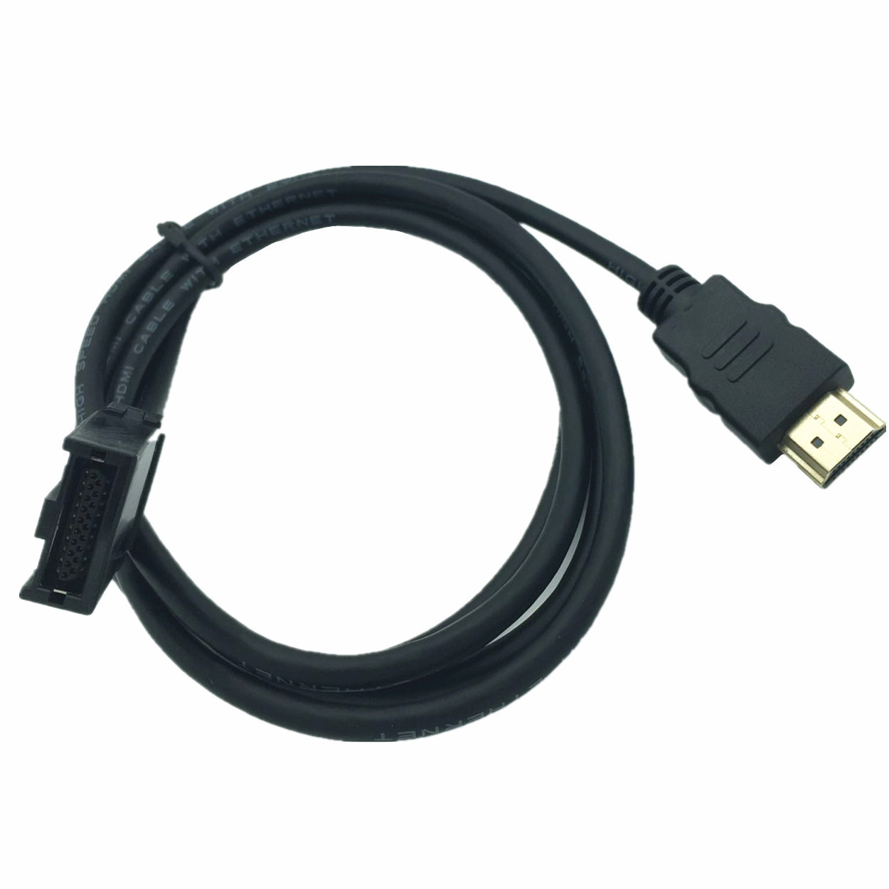 HDMI to E-Type data cable car HD audio and video dedicated cable hdmi E type to HDMI
