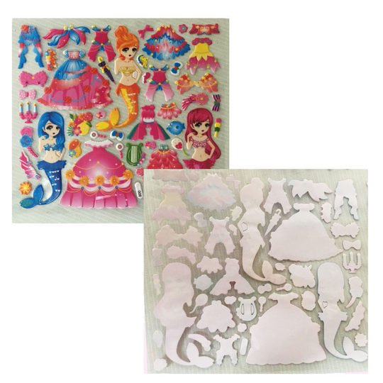 Children's bubble stickers PVC foam EVA foam blister luminous stereo bubble stickers manufacturers wholesale