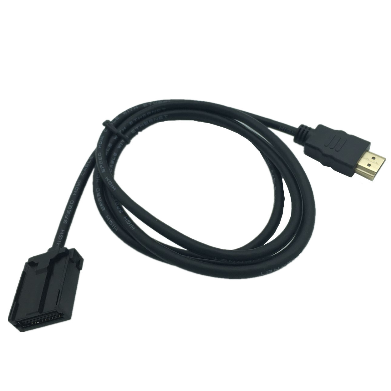 HDMI to E-Type data cable car HD audio and video dedicated cable hdmi E type to HDMI