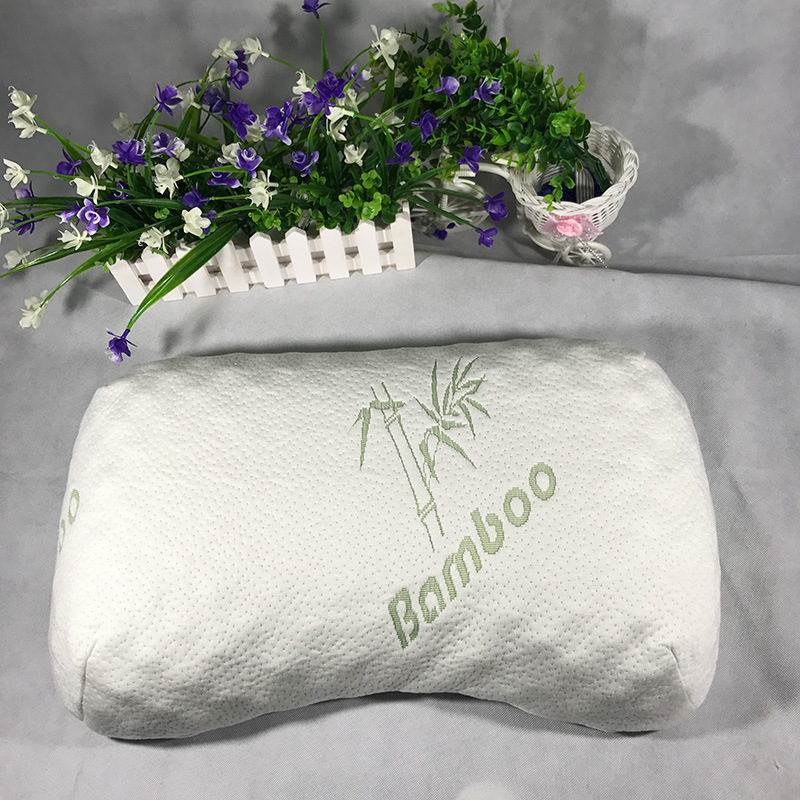 Factory direct wholesale latex pillow pillowcase bamboo fiber air cotton super soft memory pillowcase OEM customization