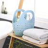 Portable Basket Soft Bath Basket Storage Basket Bath Plastic Bath Basket Storage Basket Bath Basket Bathroom Bath Frame