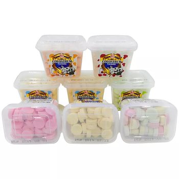 Hong Kong Fuqiao milk tablets tablet sugar baby snacks children dry milk tablets 20 boxes * 180 g/box