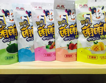 Milk slices bagged casual snacks factory wholesale multi-flavor mixed 40 packs dry milk slices milk sticks cheese milk balls