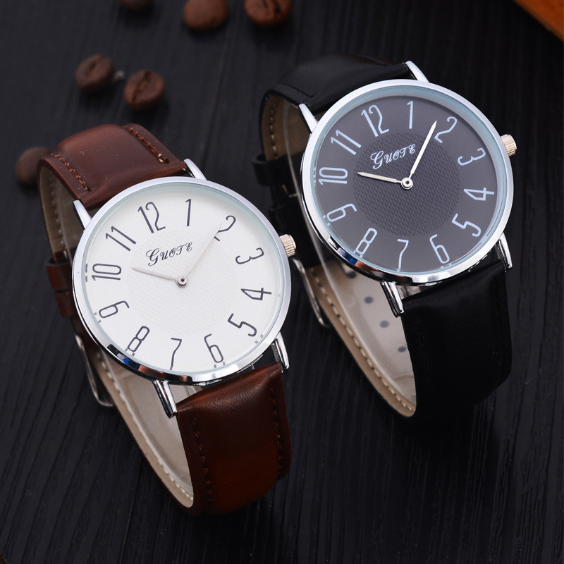 Guo Te explosions large dial watch student lovers watch casual business watches factory direct wholesale a generation of hair