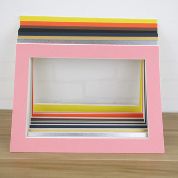 Paper Frame Single Frame Studio School Art Exhibition 4 Open 8 Open A4 Children's Cardboard Photo Frame with Glue and No Film