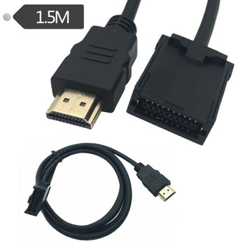 HDMI to E-Type data cable car HD audio and video dedicated cable hdmi E type to HDMI