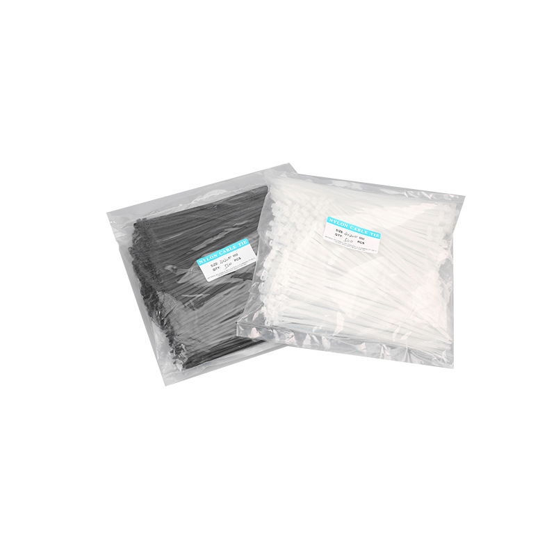 High-Quality Nylon Cable Ties, Environmentally Friendly 3*100 4*150 5*200 8*300 10*400 Plastic Pull-On Straps