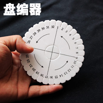 Round Square braided rope bracelet hand rope handmade DIY accessories material necklace weaving tool