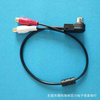 Factory Direct sales alpai KCA-121B 2RCA female AUX input high quality audio cable (customizable)