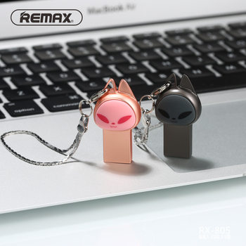REMAX Rui quantity cat star USB flash drive RX-805-USB2.0 creative 8G 16G 32G 64G cartoon USB flash drive