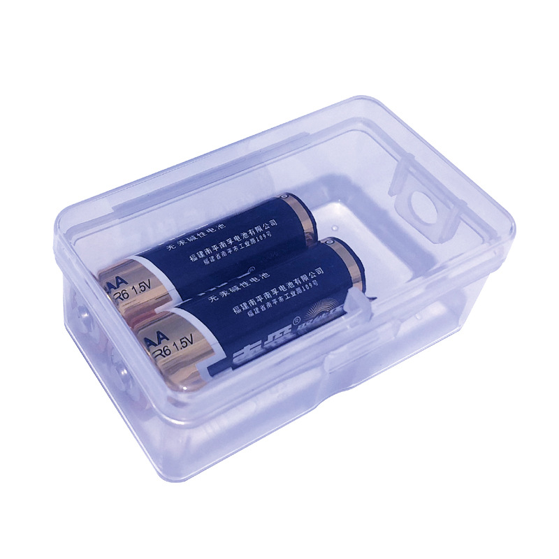 Factory spot plastic box transparent jewelry packaging box head rope PP storage box jewelry box wholesale