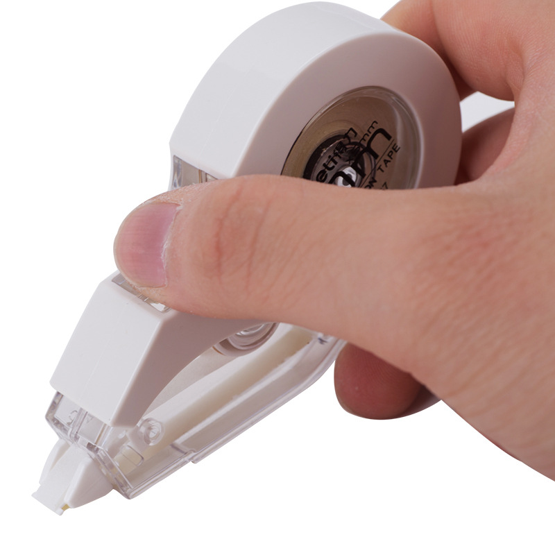 Deli 8157 correction tape correction fluid large capacity correction tape beige with core student supplies 10m