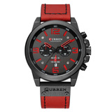 Мужские часы Curren/Karien 8314 спортивные кварцевые часы с шестиконтактным разъемом, календарь, мужские часы с водонепроницаемым ремешком