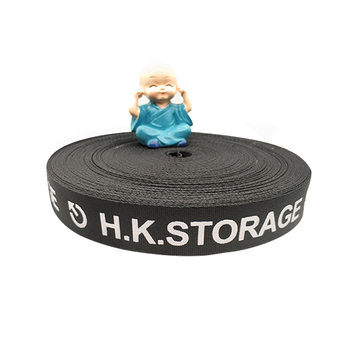 Factory Direct Sales Imitation Nylon Printed Webbing English Letter Printed Webbing Clothing Accessories Printed Webbing Wholesale