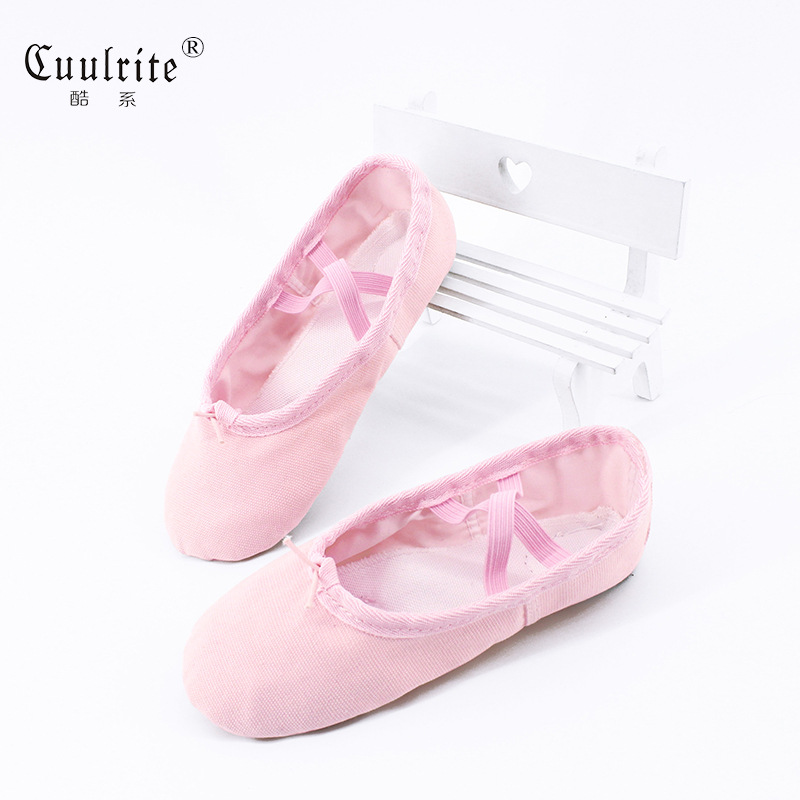Children's dance shoes soft sole shoes practice shoes girls ballet shoes adult canvas dancing shoes dance shoes