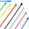 Huada plastic cable tie self-locking nylon cable tie 3x150MM color cable tie red yellow green blue cable tie
