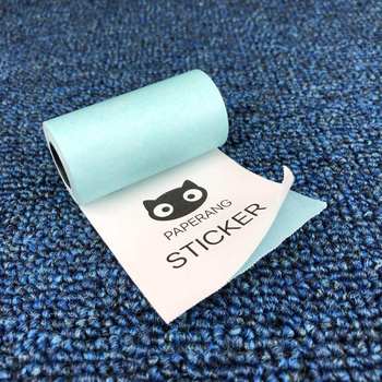 paperang Meow Meow machine P1P2 self-adhesive thermal paper with adhesive printing paper 57*30 label paper can be pasted