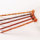 Деревянная заколка для волос с принтом в стиле ретро, заколка для волос в этническом стиле, старинные аксессуары, подарочный материал, 12 шт./упак. mini 4