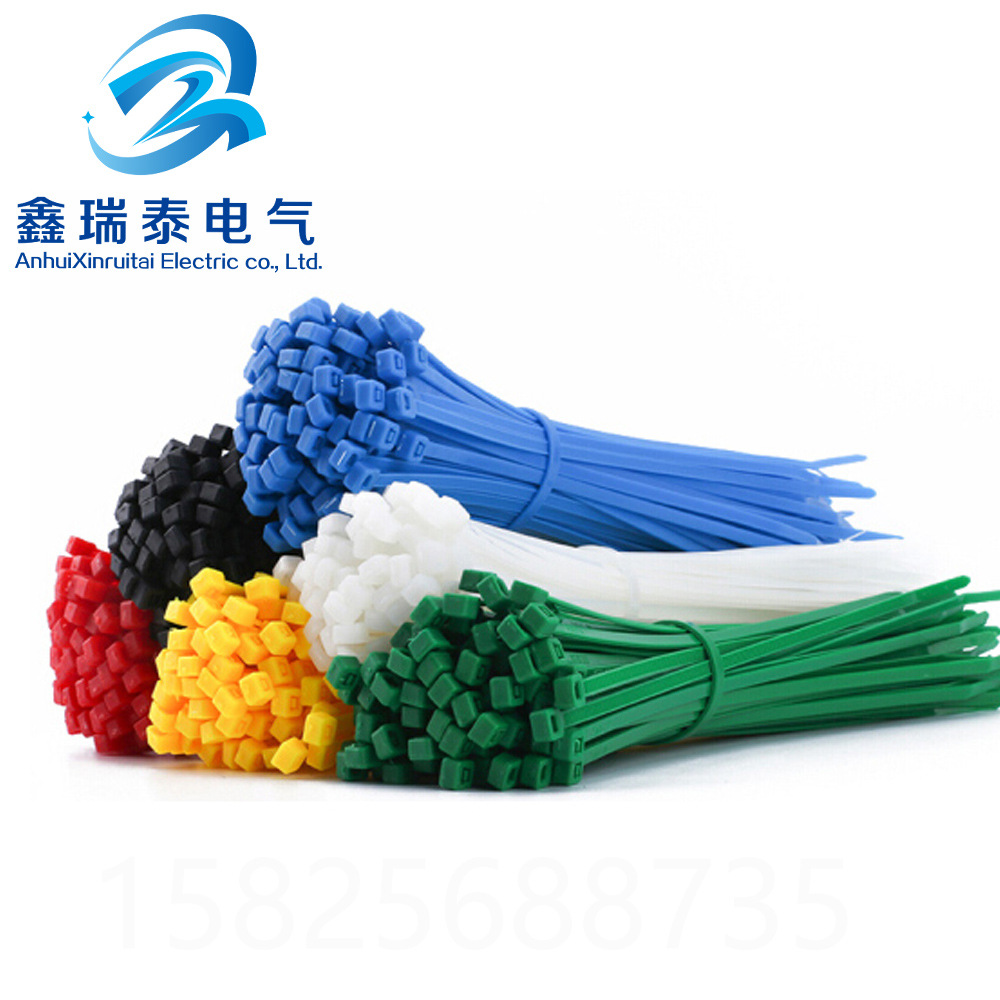 Wholesale nylon cable tie 5*650 self-locking cable tie plastic cable tie nylon black cable tie